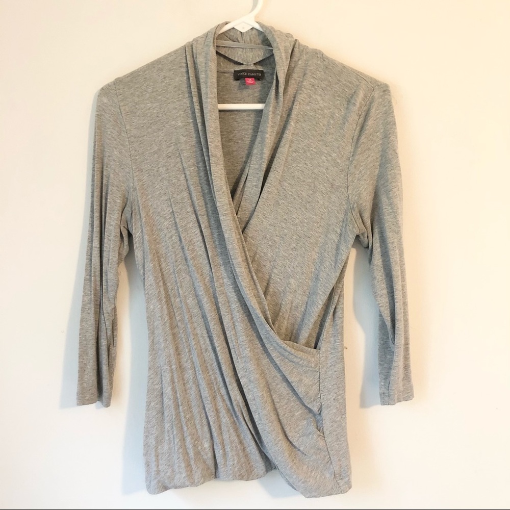 Jersey Grey Vince Camuto shirt